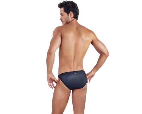 Заказать Черные мужские трусы-брифы с декоративным пояском Misty Brief