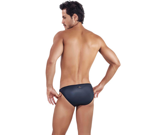 Черные мужские трусы-брифы с декоративным пояском Misty Brief