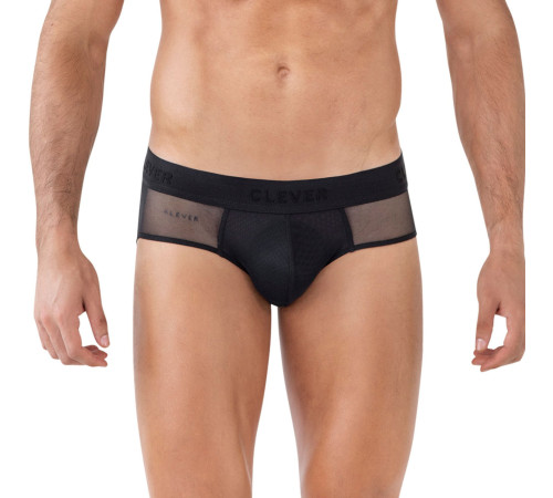 Черные полупрозрачные трусы-брифы Yin Yang Brief