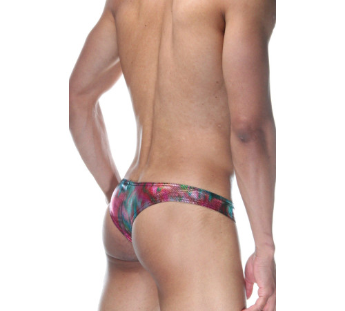 Сексуальные трусы-бразилиана из ткани с блеском