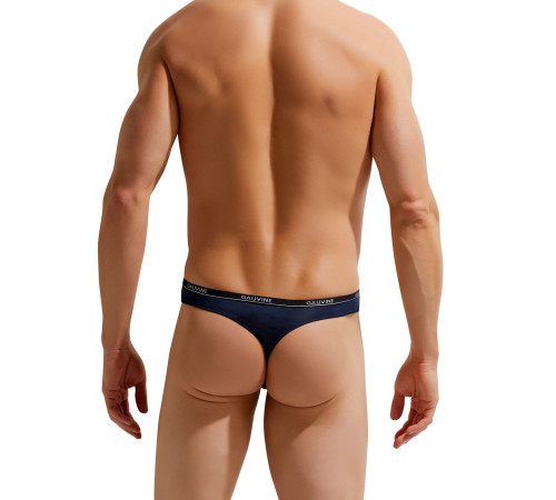 Мужские трусы-тонги с тонкой резинкой Second Skin Thong