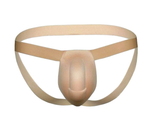 Мужской пуш-ап вкладыш бежевого цвета