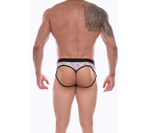 Мужские трусы-джоки с принтом в виде почтовых марок