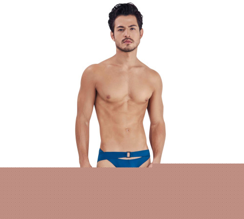 Синие мужские трусы-брифы с поясом Flashing Brief