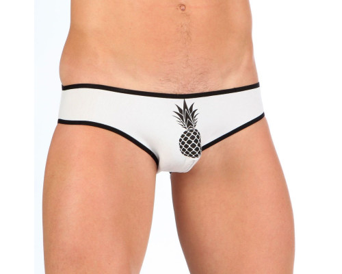 Заказать Мужские мини-слипы с черной окантовкой Pineapple Заказать Мужские мини-слипы с черной окантовкой Pineapple