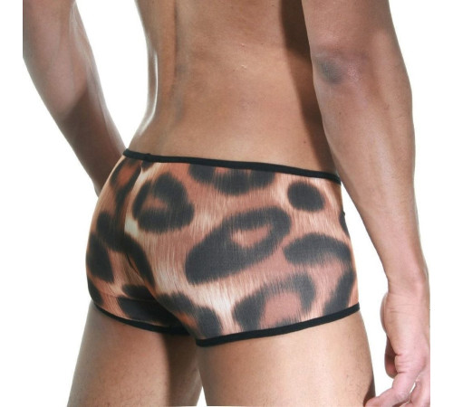 Облегающие трусы-хипсы с леопардовым принтом