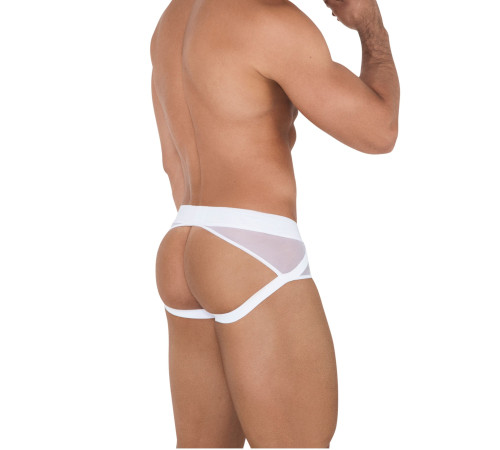 Белые мужские трусы-джоки Caspian Jockstrap