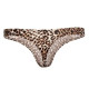 Мужские трусы-тонги с леопардовым принтом
