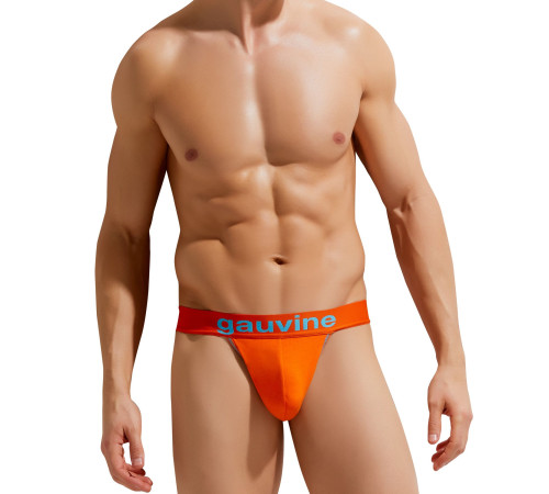 Хлопковые мужские трусы-тонги с брендированным поясом Colours of the Planet Thong