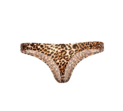 Леопардовые трусы-тонги