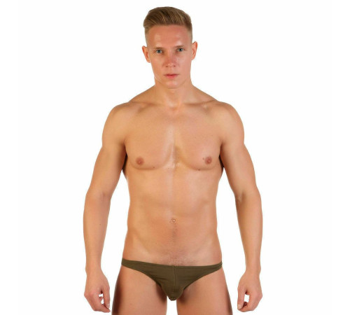 Хлопковые трусы-слипы с заниженной посадкой