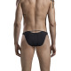 Заказать Черные сексуальные трусы-слипы Luxury Brief Slip