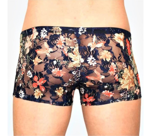 Мужские трусы-боксеры с крупным цветочным узором