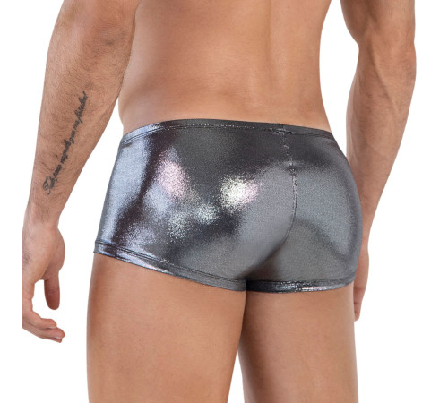 Серебристые трусы-хипсы Chakra Latin Boxer