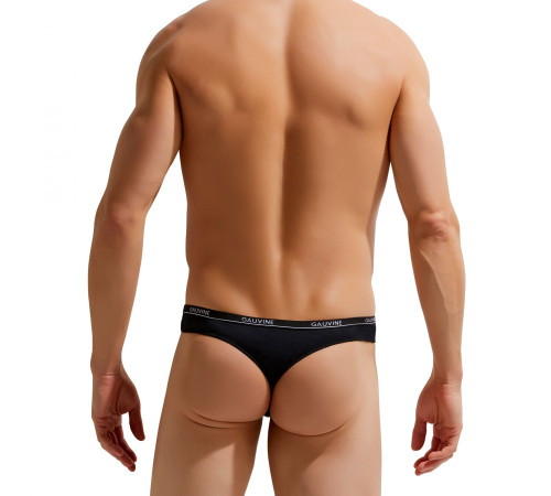 Мужские трусы-тонги с тонкой резинкой Second Skin Thong