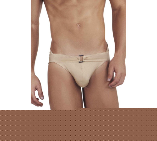 Золотистые мужские трусы-брифы с поясом Flashing Brief