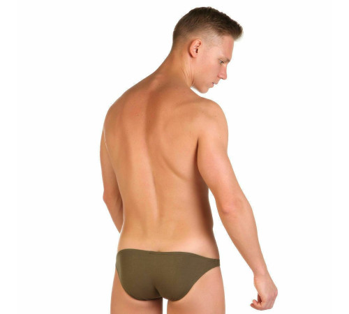 Хлопковые трусы-слипы с заниженной посадкой