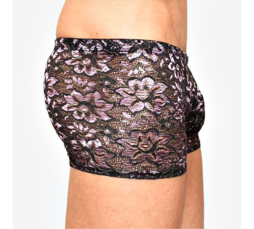 Мужские трусы-боксеры с контрастным цветочным узором