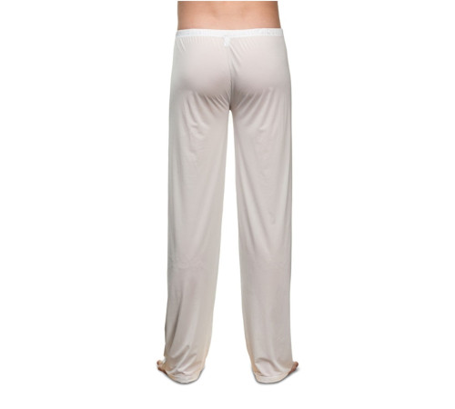 Белые полупрозрачные мужские брюки