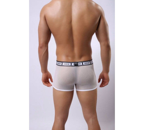 Сетчатые трусы-боксеры Cockcon Trunks с принтом на гульфике