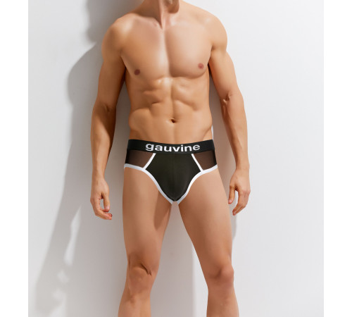 Сексуальные трусы-джоки с контрастной отделкой Gauvine