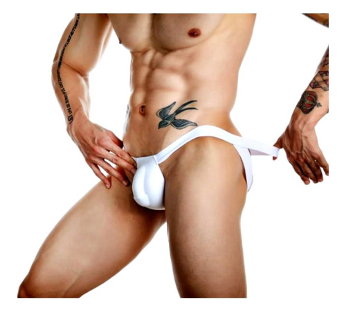 Мужской пуш-ап вкладыш белого цвета