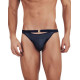 Заказать Черные мужские трусы-брифы с декоративным пояском Misty Brief