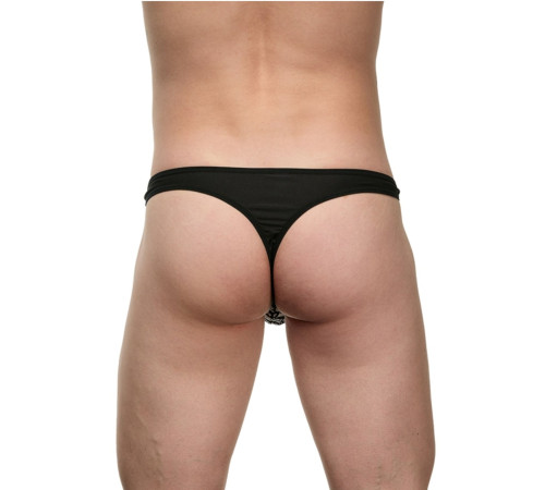 Мужские трусы-тонги с принтом в виде букв