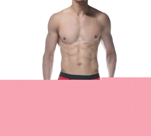 Красные мужские трусы-стринги