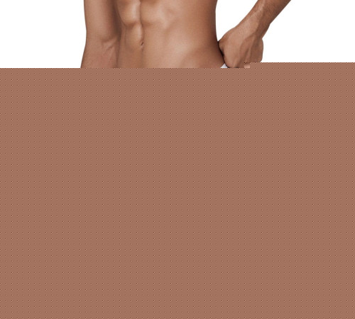 Белые трусы-джоки с ажурными вставками Urge Jockstrap