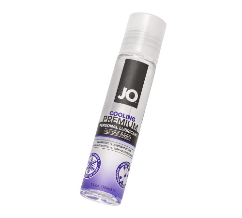 Охлаждающий лубрикант на силиконовой основе JO Premium COOLING - 30 мл.