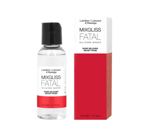 Силиконовый флюид с ароматом розы Mixgliss Fatal Velvet Rose - 50 мл. Силиконовый флюид с ароматом розы Mixgliss Fatal Velvet Rose - 50 мл.