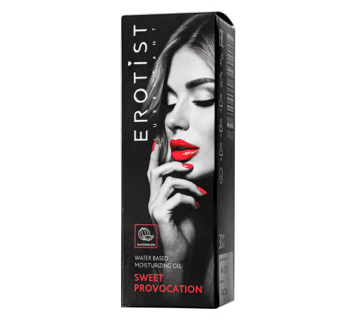 Съедобный гель Erotist Sweet Provocation Watermelon - 30 мл. Съедобный гель Erotist Sweet Provocation Watermelon - 30 мл.