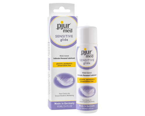 Лубрикант для чувствительной кожи pjur MED Sensitive glide - 100 мл. Лубрикант для чувствительной кожи pjur MED Sensitive glide - 100 мл.