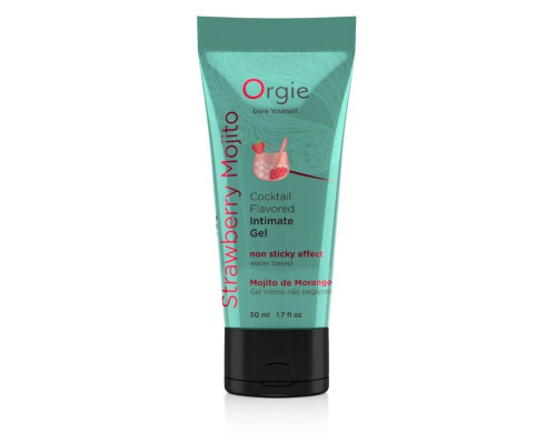 Заказать Съедобный интимный гель Orgie Lube Tube Cocktail Strawberry Mojito - 50 мл. Заказать Съедобный интимный гель Orgie Lube Tube Cocktail Strawberry Mojito - 50 мл.