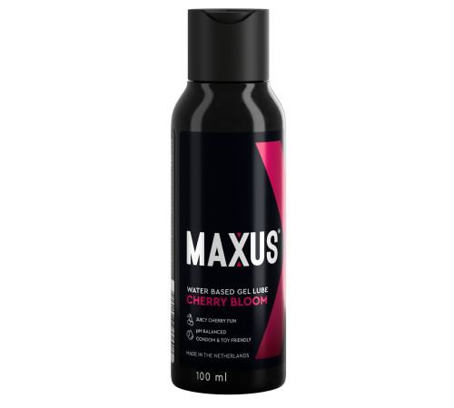 Лубрикант на водной основе MAXUS Cherry Bloom - 100 мл.