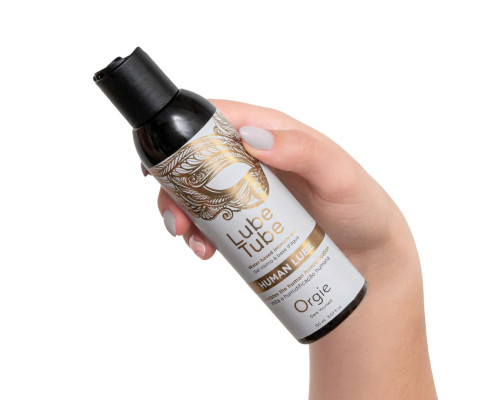Заказать Интимный гель на водной основе Lube Tube Human Lube - 150 мл.