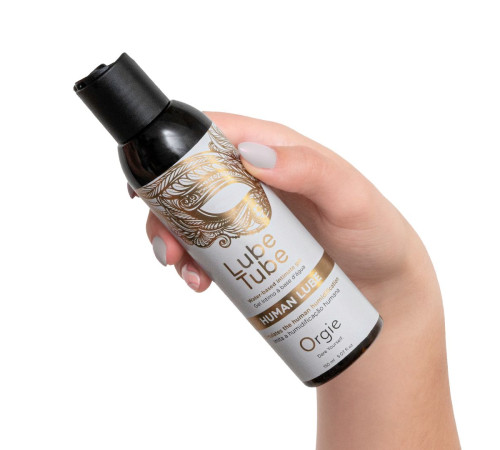 Интимный гель на водной основе Lube Tube Human Lube - 150 мл.