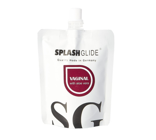 Ухаживающий лубрикант на водной основе Splashglide Vaginal With Aloe Vera - 100 мл.