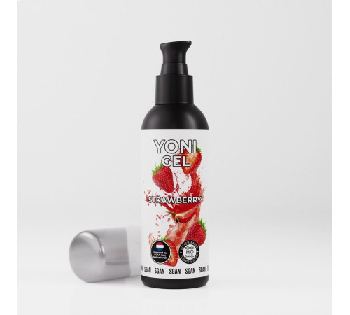 Лубрикант для орального секса SGAN со вкусом клубники - 100 мл.