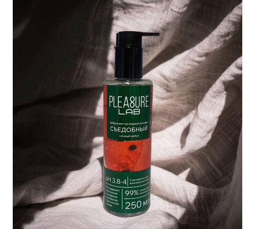 Лубрикант на водной основе Pleasure Lab с ароматом арбуза - 250 мл. Лубрикант на водной основе Pleasure Lab с ароматом арбуза - 250 мл.