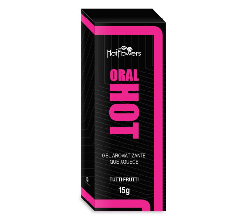 Гель для оральных ласк Oral Hot с согревающим эффектом - 15 гр.