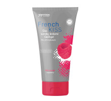 Съедобная смазка на водной основе JoyDivision Frenchkiss со вкусом малины -  75 мл.