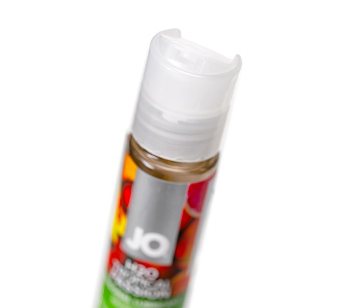 Лубрикант на водной основе с ароматом тропических фруктов JO Flavored Tropical Passion - 30 мл.
