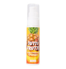 Гель-смазка Tutti-Frutti со вкусом тропических фруктов - 30 гр.