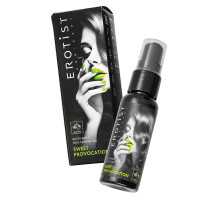 Съедобный гель Erotist Sweet Provocation Fruit Trio со вкусом киви, граната и яблока - 30 мл.
