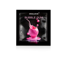 Саше съедобной оральной смазки OraLove с ароматом бабл-гам - 3 гр.
