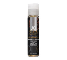 Лубрикант с ароматом шоколада JO GELATO DECADENT DOUBLE CHOCOLATE - 30 мл.