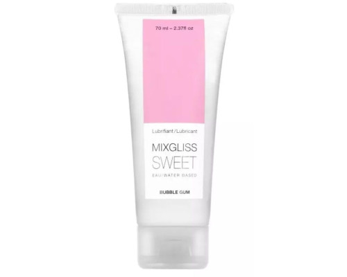 Заказать Смазка на водной основе Mixgliss Sweet с ароматом бабл-гам - 70 мл. Заказать Смазка на водной основе Mixgliss Sweet с ароматом бабл-гам - 70 мл.