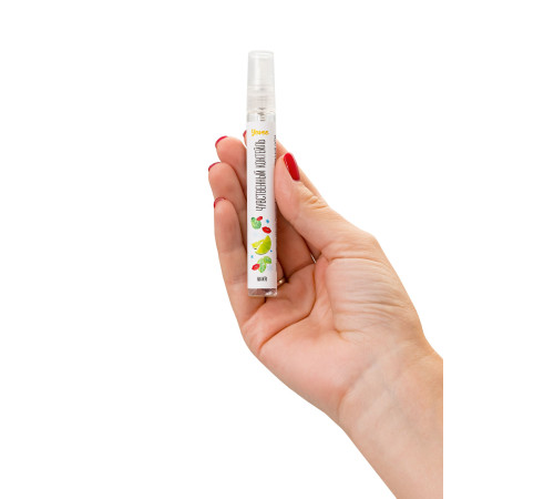 Охлаждающе-возбуждающий оральный спрей «Чувственный коктейль» со вкусом мохито - 10 мл.